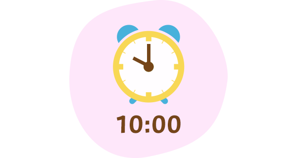 画像：10:00